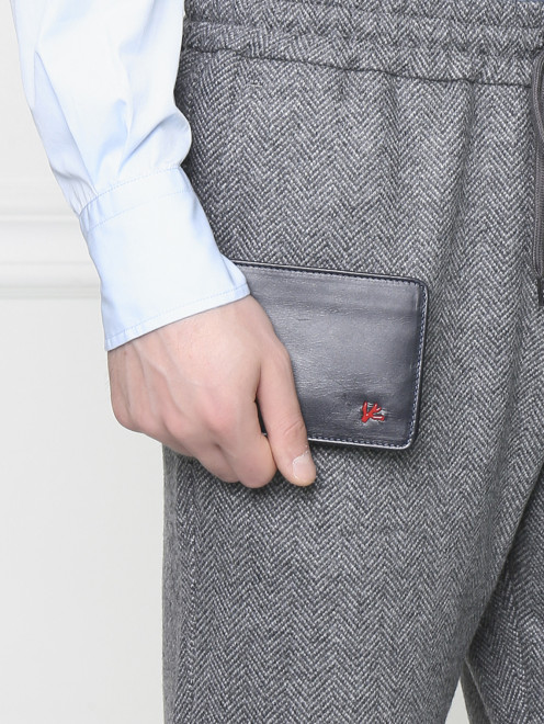 Кошелек из кожи Isaia - МодельВерхНиз