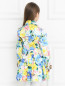 Плащ из хлопка с цветочным узором Ralph Lauren  –  Модель Верх-Низ1