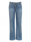 Широкие джинсы из мягкого денима Ermanno Scervino Junior  –  Общий вид