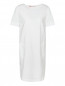 Платье свободного кроя из хлопка с накладными карманами Marina Rinaldi  –  Общий вид
