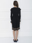 Платье трикотажное с декоративными пуговицами Aletta Couture  –  МодельВерхНиз1