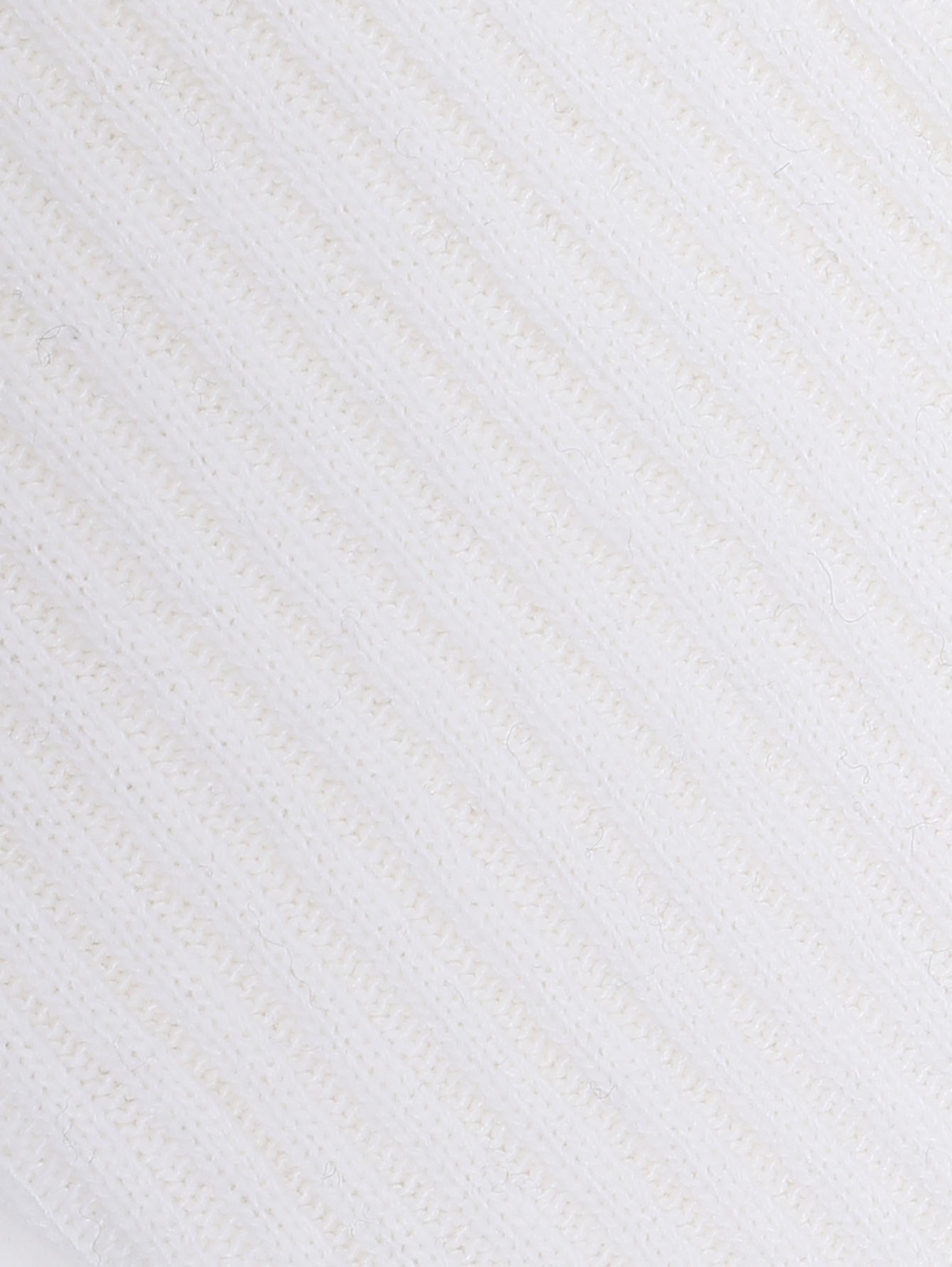 Свитер из смешанной шерсти с узором Marina Rinaldi  –  Деталь1  – Цвет:  Белый