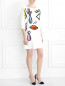 Платье-мини с узором Moschino Boutique  –  Модель Общий вид