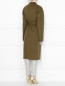 Пальто из шерсти с накладными карманами Rochas  –  МодельВерхНиз1