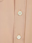 Блуза из смесового шелка с накладными карманами N21  –  Деталь