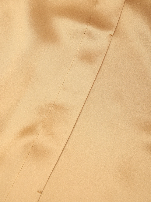 Блуза из шелка на пуговицах - Деталь1