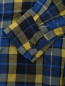 Блуза из фактурного хлопка с узором "клетка" Aspesi  –  Деталь1