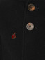 Двубортное пальто из шерсти с капюшоном BOSCO  –  Деталь