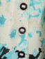 Платье из шелка с цветочным узором Mariella Burani  –  Деталь