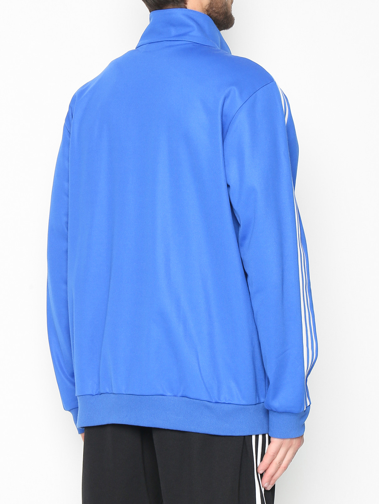 Толстовка на молнии с лампасами Adidas Originals  –  МодельВерхНиз1