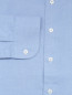 Однотонная рубашка из хлопка LARDINI  –  Деталь