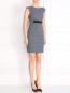 Платье-футляр из хлопка с узором Max&Co  –  Модель Общий вид