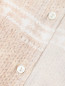 Блуза с узором и кружевом свободного кроя Ermanno Firenze  –  Деталь1