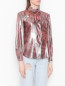 Блуза из смешанного шелка на пуговицах Max&Co  –  МодельВерхНиз