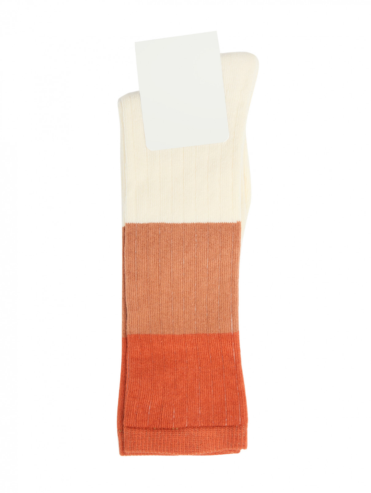 Носки в крупную полоску Sproet & Sprout  –  Общий вид  – Цвет:  Белый