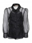 Полупрозрачная блуза из шелка Elie Saab  –  Общий вид
