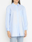 Рубашка из хлопка с накладным карманом Semicouture  –  МодельВерхНиз