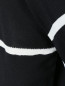 Джемпер с контрастной отделкой и накладными карманами Marina Rinaldi  –  Деталь1