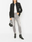 Рубашка из денима с карманом Karl Lagerfeld Denim  –  МодельОбщийВид