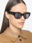 Солнцезащитные очки в пластиковой оправе Max Mara  –  МодельОбщийВид