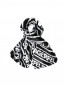 Шарф из эко меха с логотипом Karl Lagerfeld  –  Общий вид