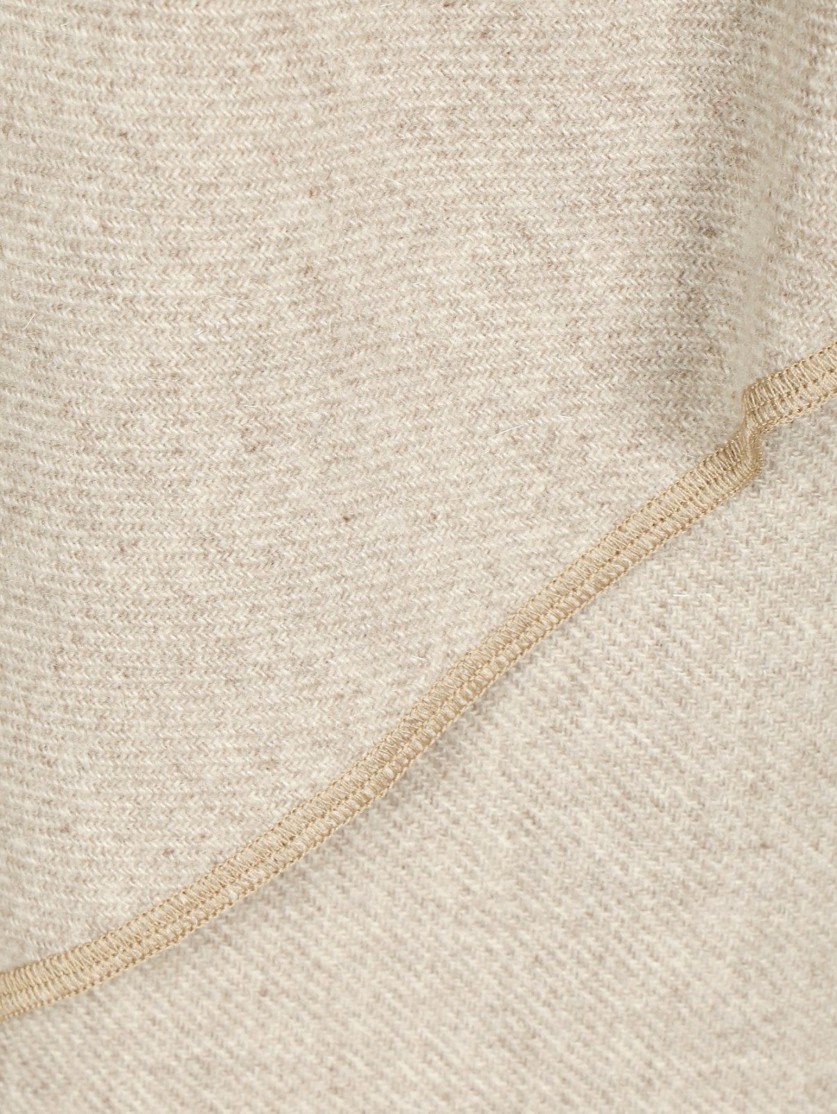 Юбка-миди из шерсти и кашемира с драпировкой Alberta Ferretti  –  Деталь  – Цвет:  Серый