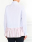 Блуза свободного кроя из смешанного хлопка Dondup  –  Модель Верх-Низ1