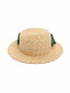 Соломенная шляпа с бантом MiMiSol  –  Обтравка2