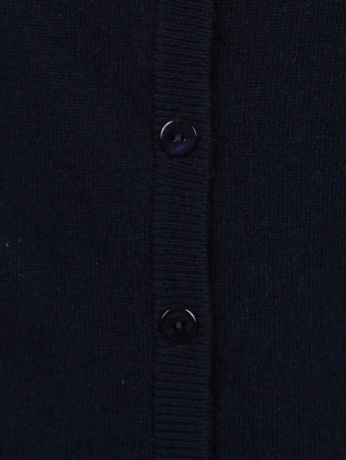 Кардиган из кашемира мелкой вязки Tomax  –  Деталь  – Цвет:  Синий