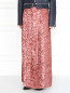 Плиссированная юбка с цветочным принтом и застежкой на пуговицах Philosophy di Alberta Ferretti  –  Модель Верх-Низ