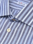 Рубашка из хлопка с узором Kiton  –  Деталь