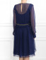 Платье из шелка с декором Alberta Ferretti  –  Модель Верх-Низ1