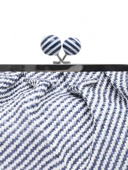 Сумка плетеная из текстиля - Деталь
