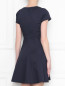 Платье-мини из хлопка с короткими рукавами Max&Co  –  МодельВерхНиз1