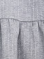 Хлопковая блуза с сеткой Il Gufo  –  Деталь
