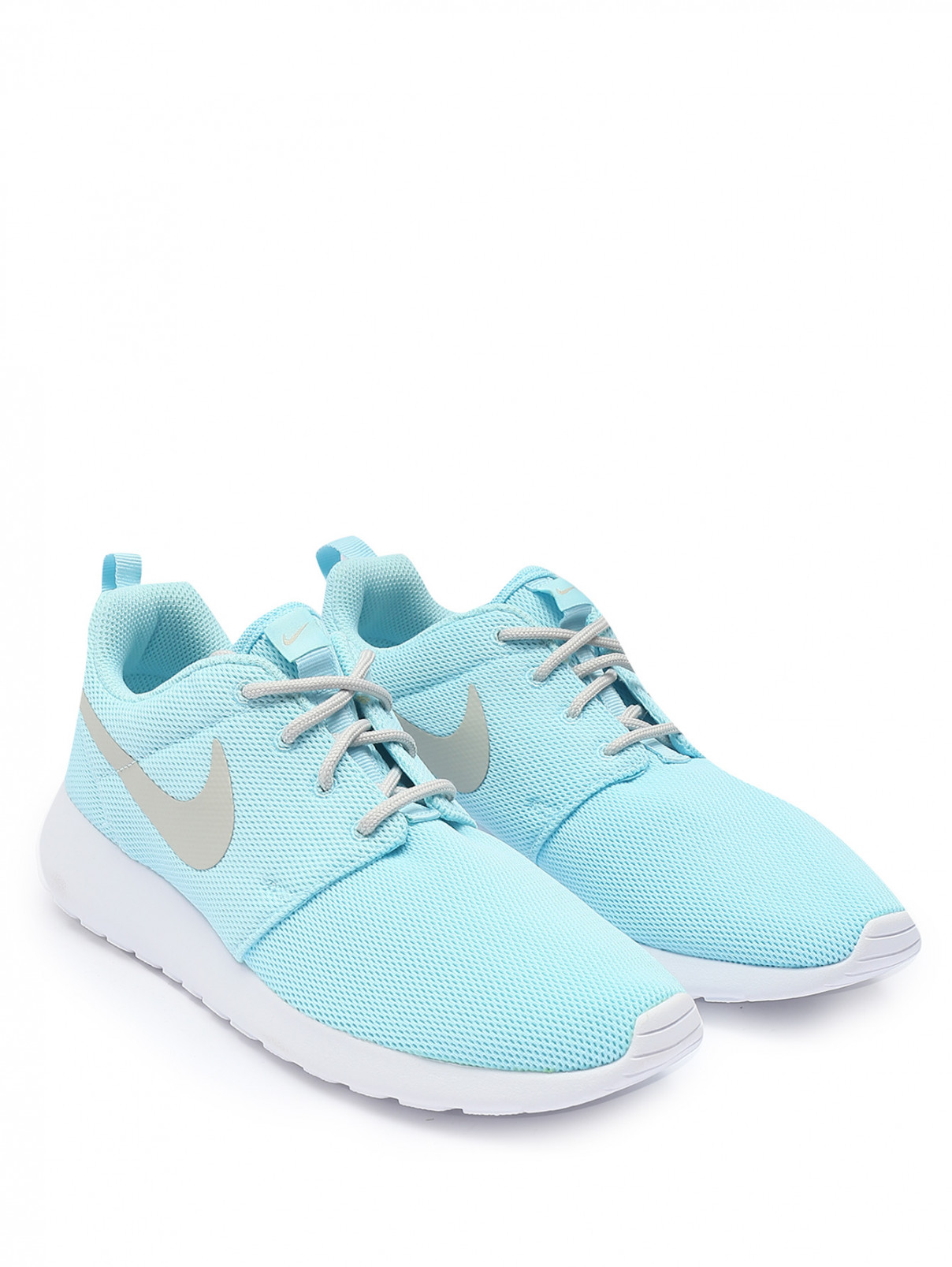 Кроссовки из текстиля с логотипом Nike  –  Общий вид  – Цвет:  Синий
