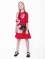 Платье с кружевной аппликацией Dolce & Gabbana  –  МодельОбщийВид