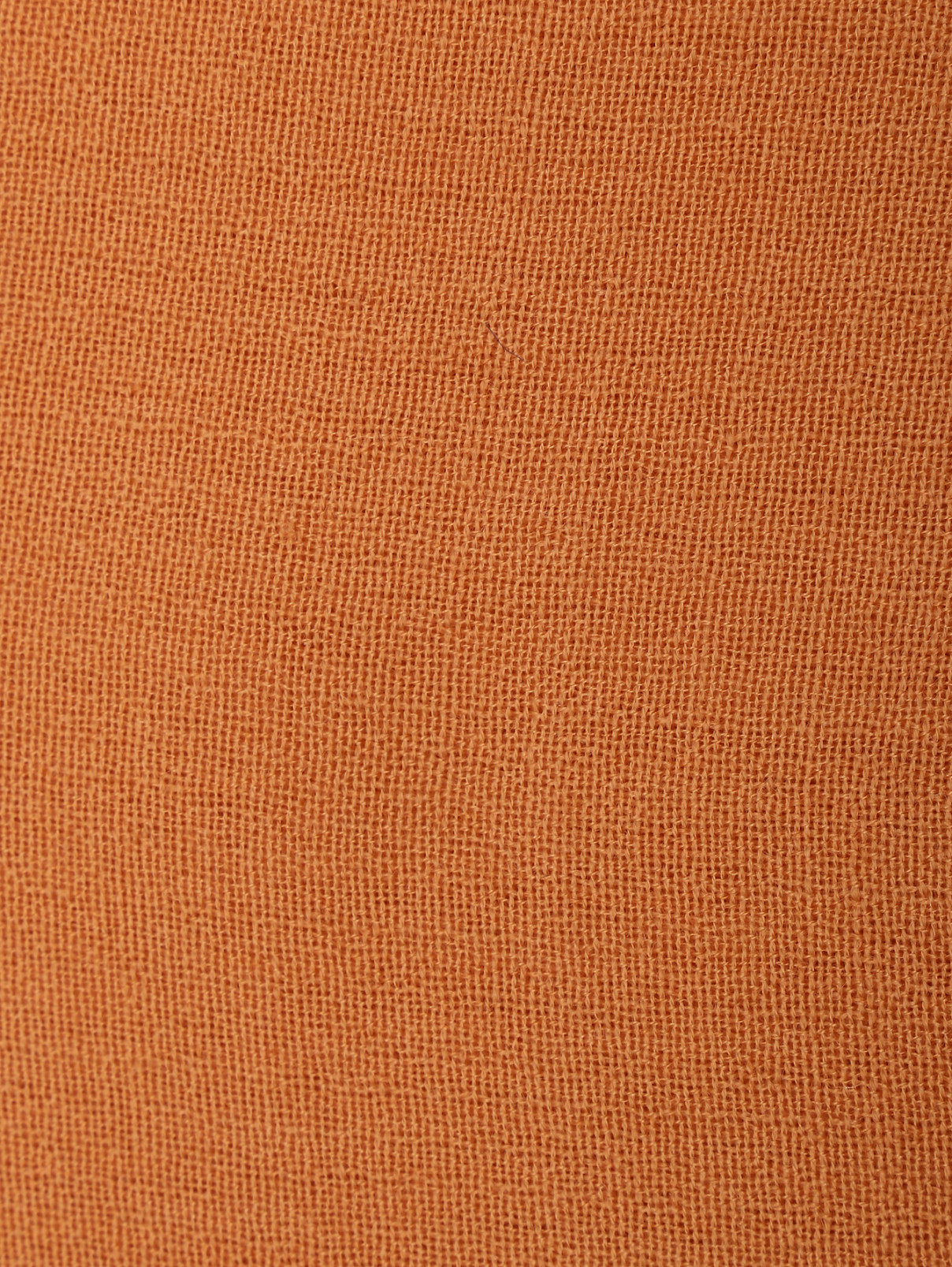Платок из шерсти однотонный LARDINI  –  Деталь  – Цвет:  Оранжевый