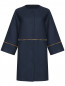 Пальто из смесовой шерсти с декором и рукавами 3/4 Cavalli class  –  Общий вид