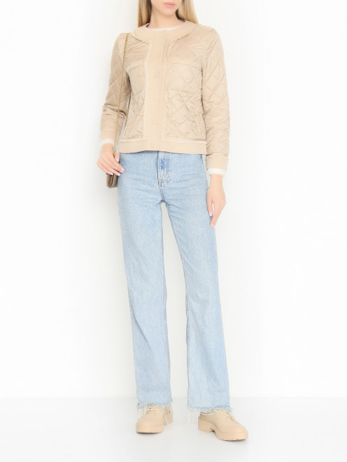 Укороченная стеганая куртка Weekend Max Mara - МодельОбщийВид