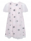 Платье с цветочным узором Baby Dior  –  Общий вид