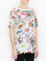 Блуза с вышивкой и цветочным узором Isola Marras  –  Модель Верх-Низ