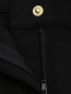Трикотажная юбка с металлическим декором Moschino Kid  –  Деталь1
