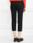 Укороченные брюки из хлопка Moschino Boutique  –  Модель Верх-Низ1