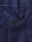 Укороченные брюки из ткани в полоску Ermenegildo Zegna  –  Деталь1