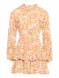 Платье-мини с цветочным узором Maia Bergman  –  Общий вид