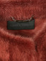 Пальто из меха норки с графическим узором Alberta Ferretti  –  Деталь1