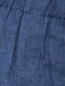 Льняные шорты с карманами Il Gufo  –  Деталь