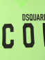 Толстовка из хлопка с капюшоном Dsquared2  –  Деталь