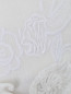 Кардиган из хлопка декорированный вышивкой Alberta Ferretti  –  Деталь